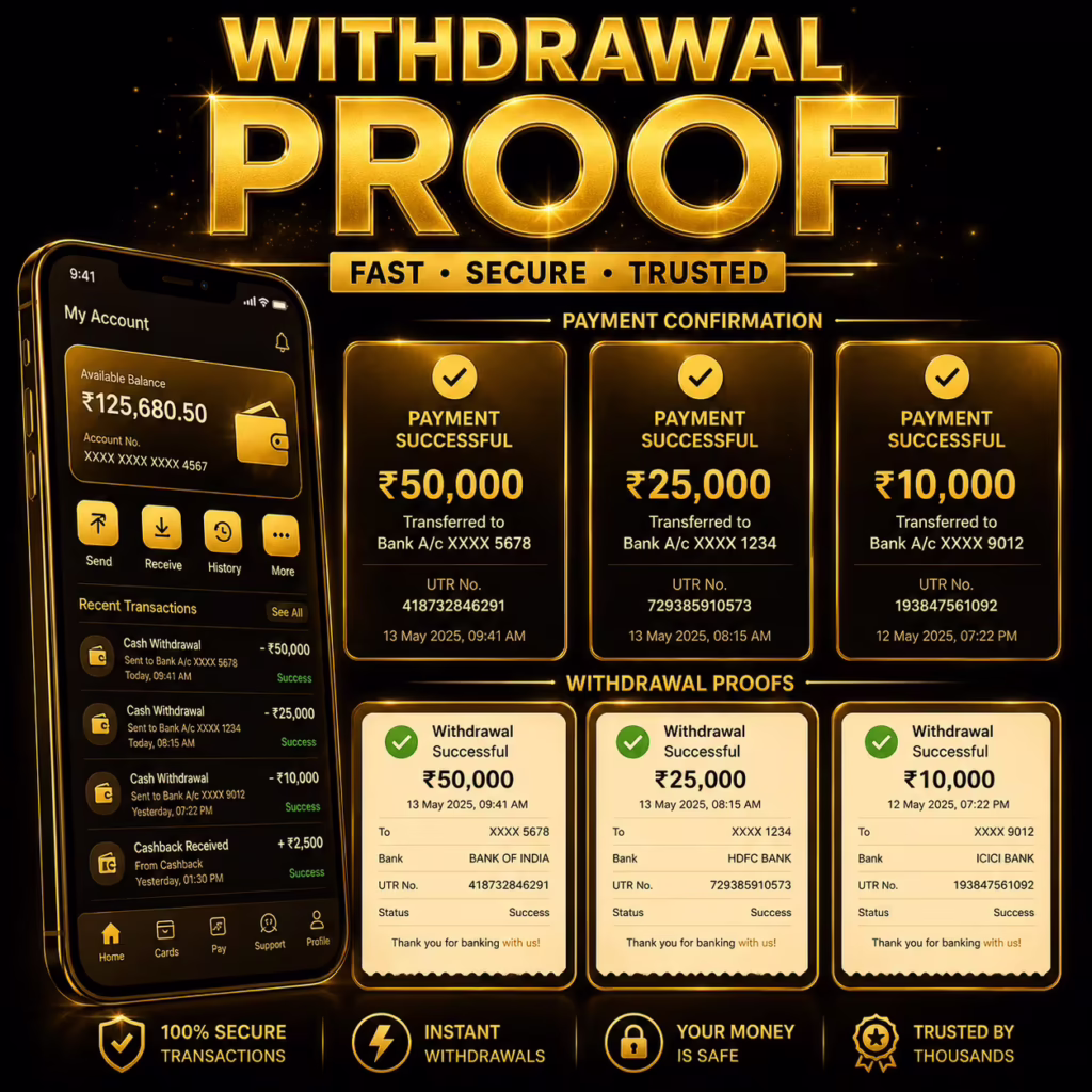 SECURE WITHDRAWAL VERIFICATION