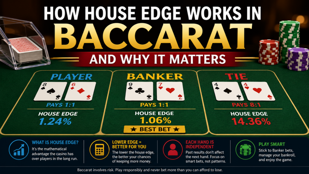 How House Edge Works in Baccarat and Why It Matters