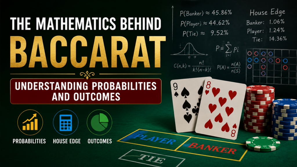 The Mathematics Behind Baccarat Understanding Probabilities and Outcomes