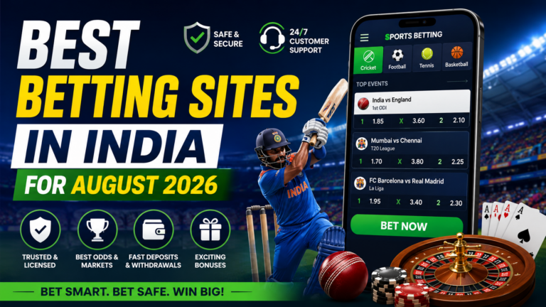 Best Betting Sites in India for August 2026
