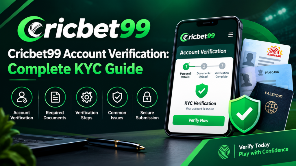 Cricbet99 Account Verification: Complete KYC Guide