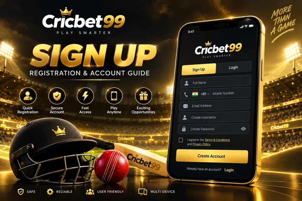 Cricbet99 Sign Up